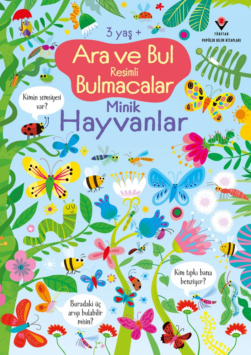 Ara ve Bul Resimli Bulmacalar - Minik Hayvanlar