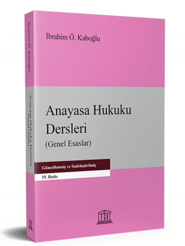 Anayasa Hukuku Dersleri