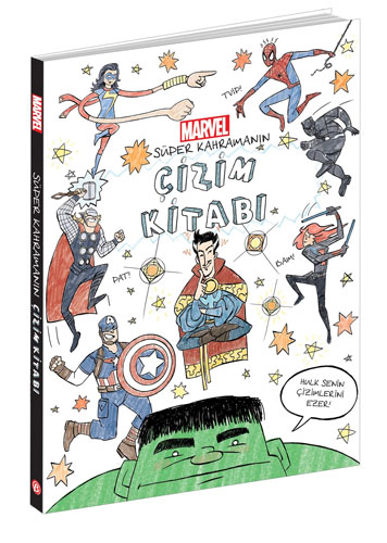 Marvel - Süper Kahramanın Çizim Kitabı