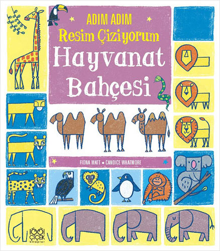 Adım Adım Resim Çiziyorum - Hayvanat Bahçesi