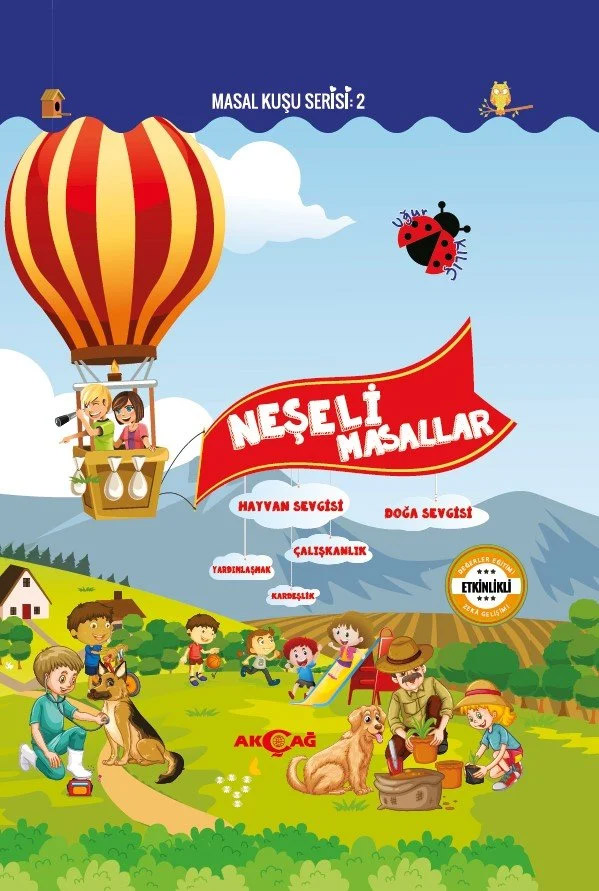 Masal Kuşu Serisi 2 - Neşeli Masallar (Ciltli)