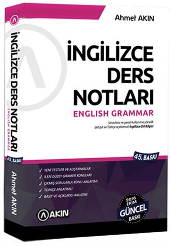 YDS İngilizce Ders Notları
