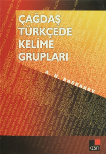 Çağdaş Türkçede Kelime Grupları
