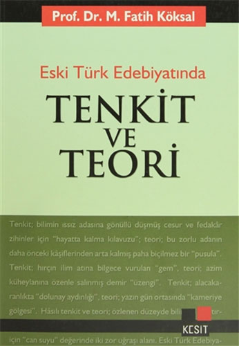 Eski Türk Edebiyatında Tenkit ve Teori