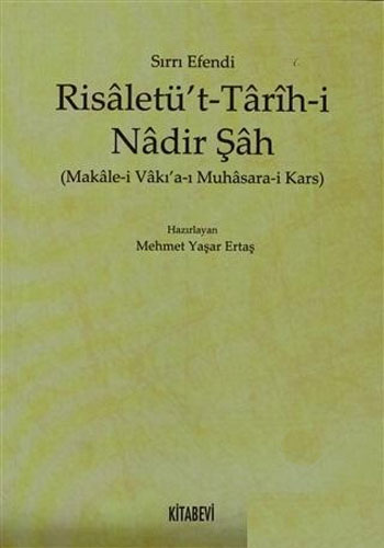 Risaletü’t - Tarih-i Nadir Şah