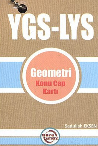 YGS - LYS Geometri Konu Cep Kartı