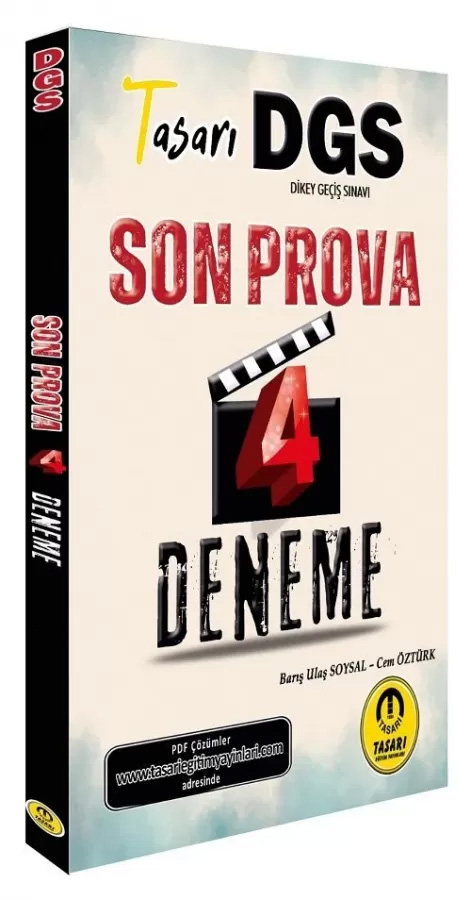 DGS Son Prova 4 Deneme PDF Çözümlü