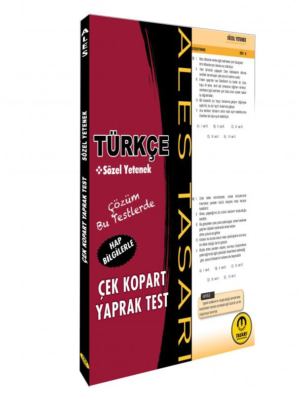 ALES Türkçe Yaprak Test