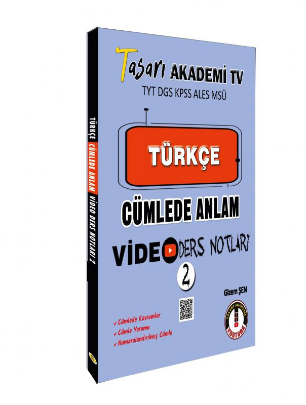 Türkçe Cümlede Anlam Video Ders Notları 2