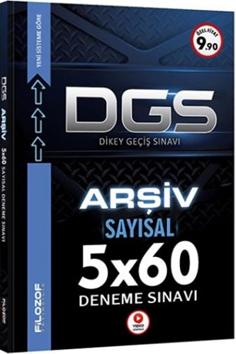 2019 DGS Arşiv Sayısal 5x60 Tamamı Video Çözümlü Deneme Sınavı