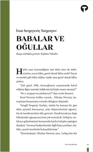 Babalar Ve Oğullar Babalar Ve Oğullar