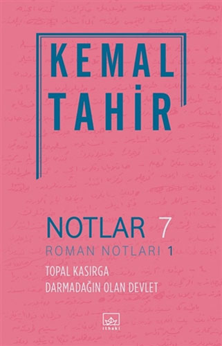 Notlar 7 - Roman Notları 1 Notlar 7 - Roman Notları 1
