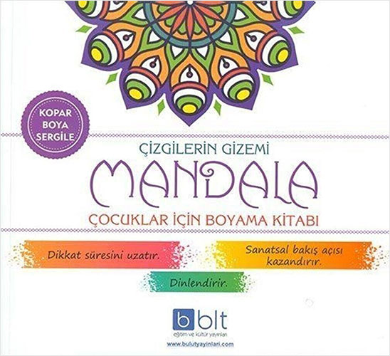 Çizgilerin Gizemi - Mandala Çocuklar İçin Boyama Kitabı