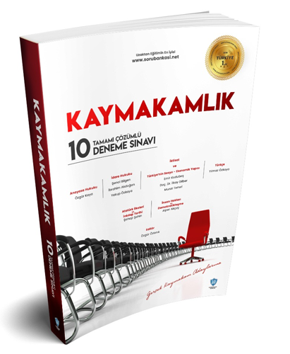 Kaymakamlık Tamamı Çözümlü 10'lu Deneme