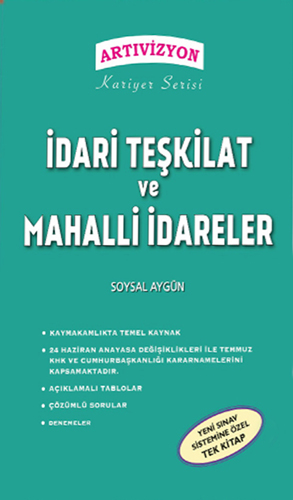 İdari Teşkilat ve Mahalli İdareler Konu Anlatımlı