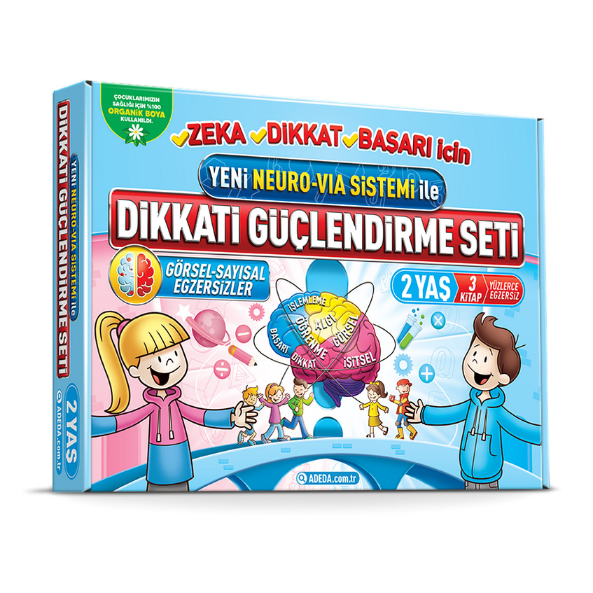 Dikkati Güçlendirme Seti (2 Yaş)