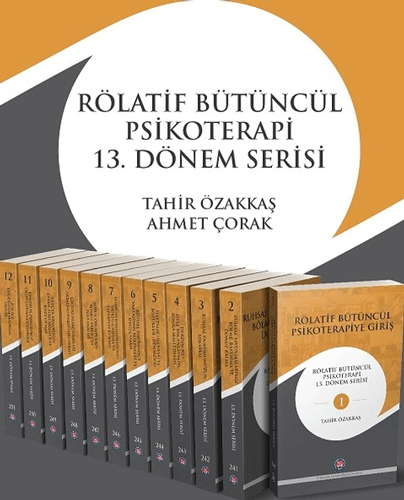 Rölatif Bütüncül Psikoterapi 13. Dönem Serisi - 12 Kitap Takım