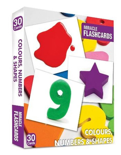 Miracle Flashcards - Colours, Numbers &Shapes Miracle Flashcards - Colours, Numbers &Shapes