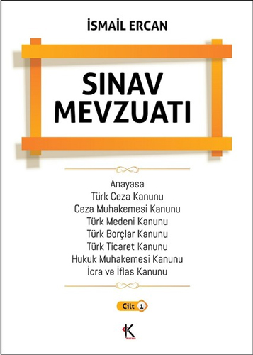 Sınav Mevzuatı Cilt 1