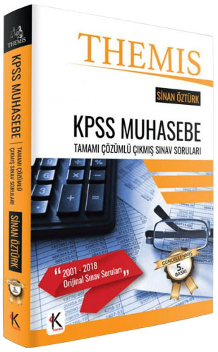 THEMİS KPSS Muhasebe Tamamı Çözümlü Çıkmış Sınav Soruları