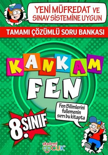 Kankam Fen 8. Sınıf Tamamı Çözümlü Soru Bankası