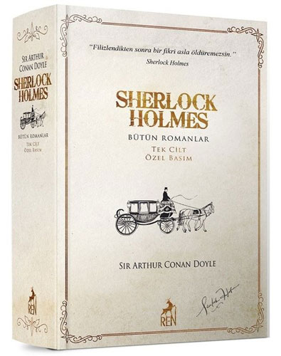 Sherlock Holmes Bütün Romanlar (Tek Cilt Özel Basım) (Ciltli) Sherlock Holmes Bütün Romanlar (Tek Cilt Özel Basım) (Ciltli)