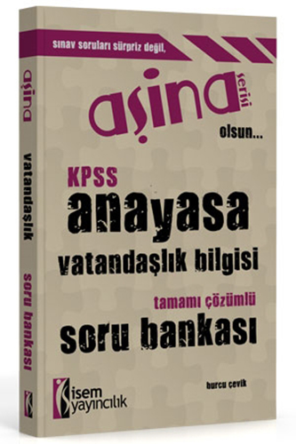 2016 Aşina KPSS Anayasa Vatandaşlık Bilgisi Tamamı Çözümlü Soru Bankası