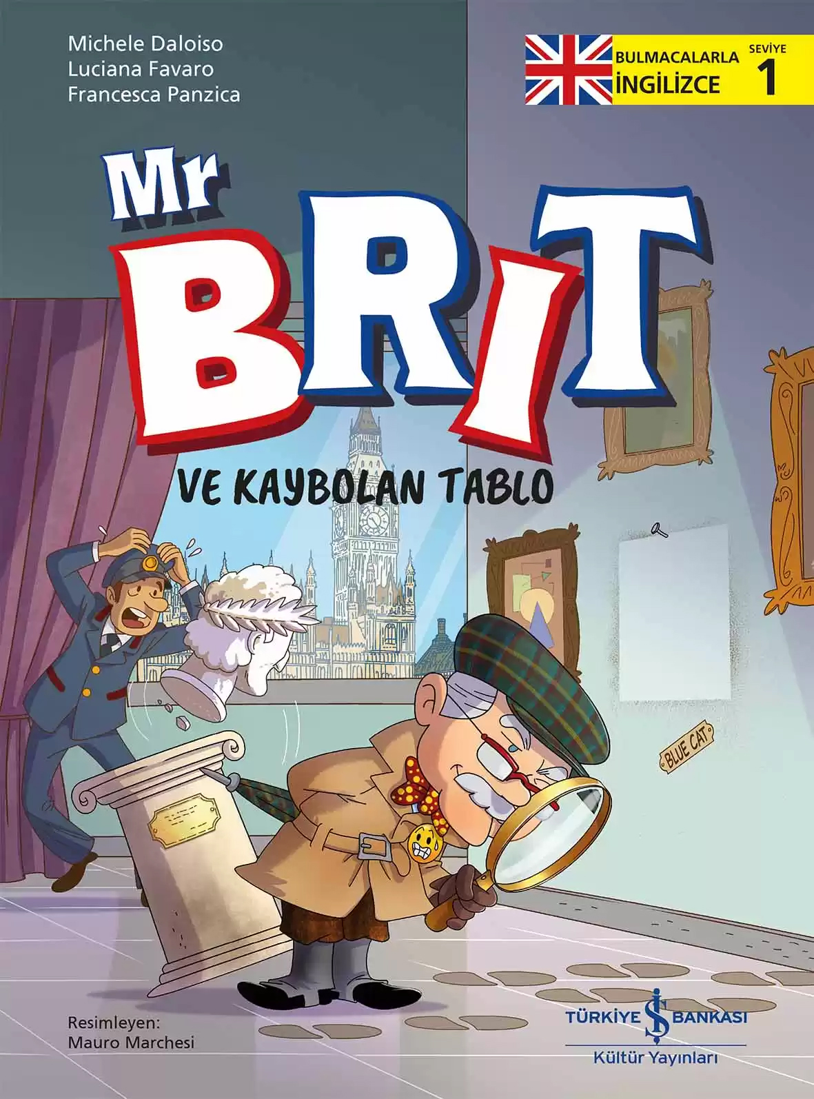 Mr Brit ve Kaybolan Tablo – Bulmacalarla İngilizce 1