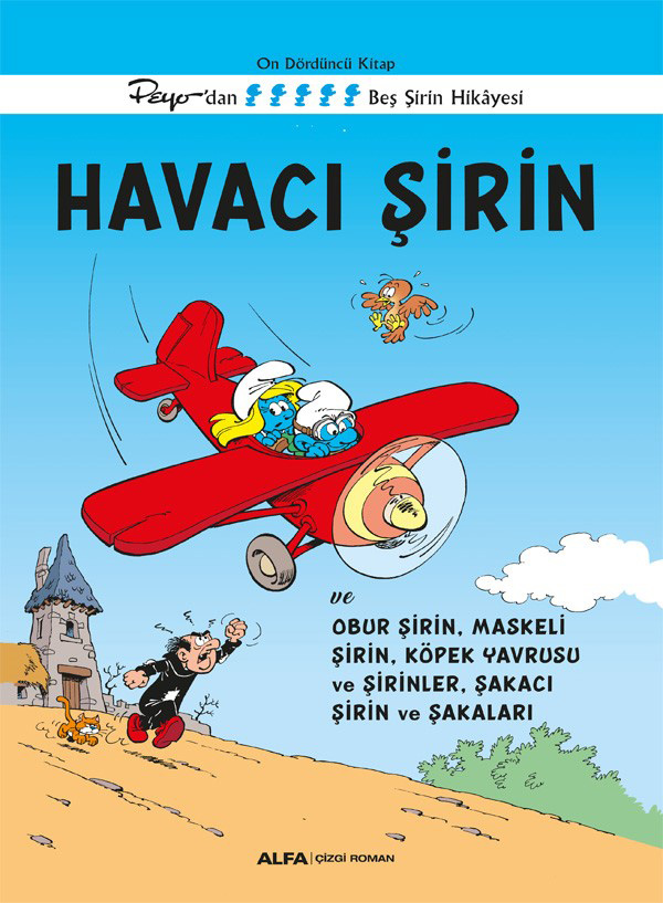 Şirinler 14 - Havacı  Şirin
