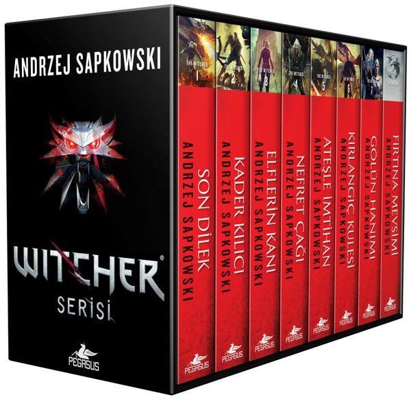 The Witcher Serisi Kutulu Özel Set - 8 Kitap