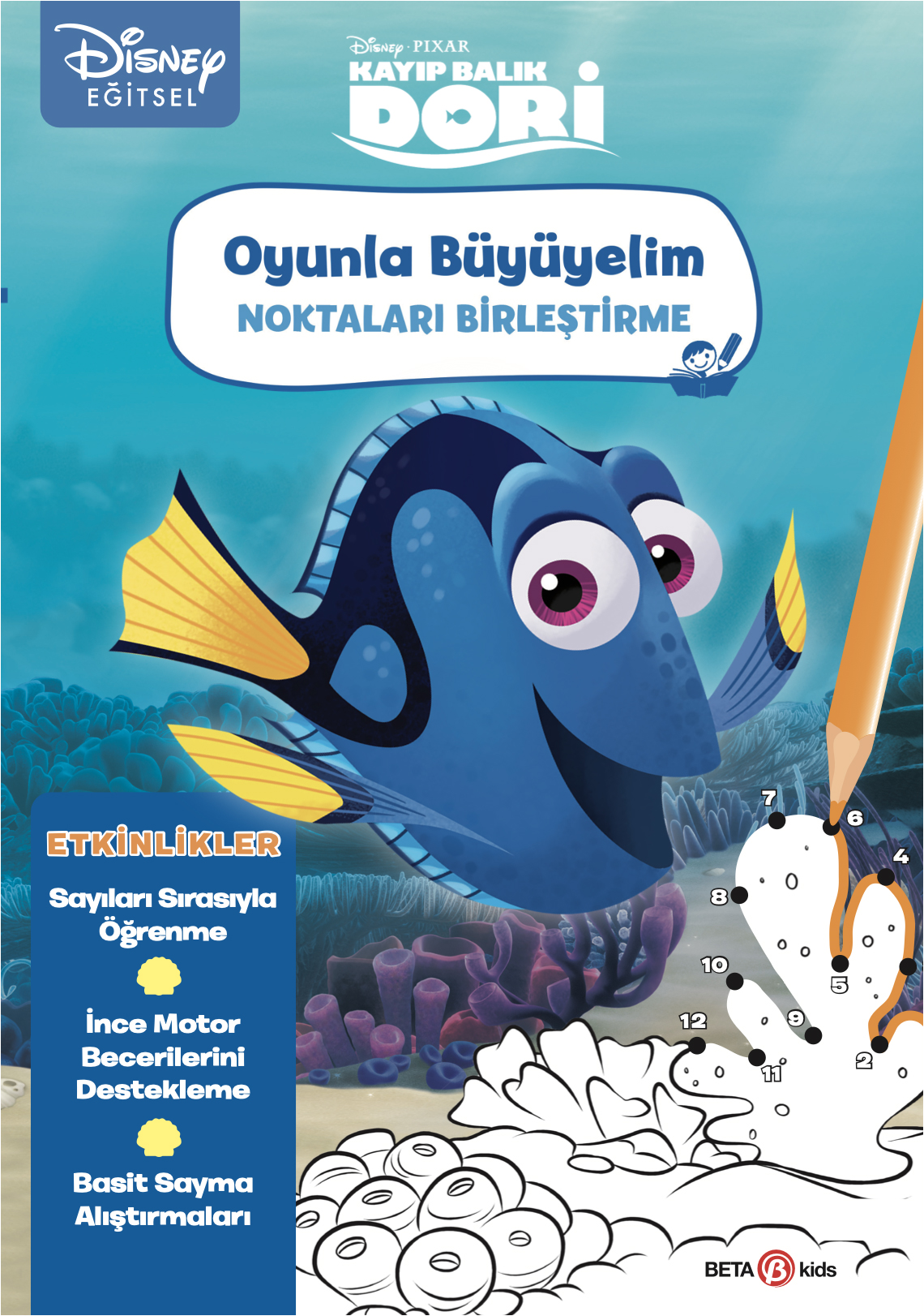 Oyunla Büyüyelim Noktaları Birleştirme - Kayıp Balık Dori