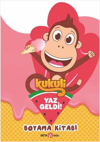 Kukuli - Yaz geldi! Boyama Kitabı
