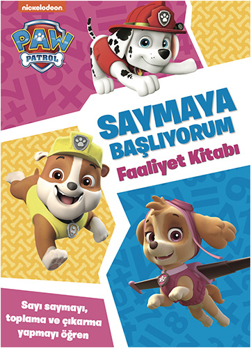 Paw Patrol Saymaya Başlıyorum Aktivite Kitabı