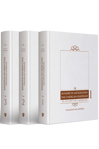 Buhari ve Müslim’den İnci Mercan Hadisler - 3 Kitap Takım (Ciltli)