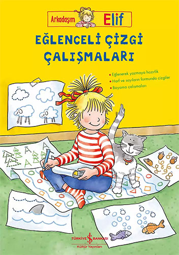 Arkadaşım Elif - Eğlenceli Çizgi Çalışmaları