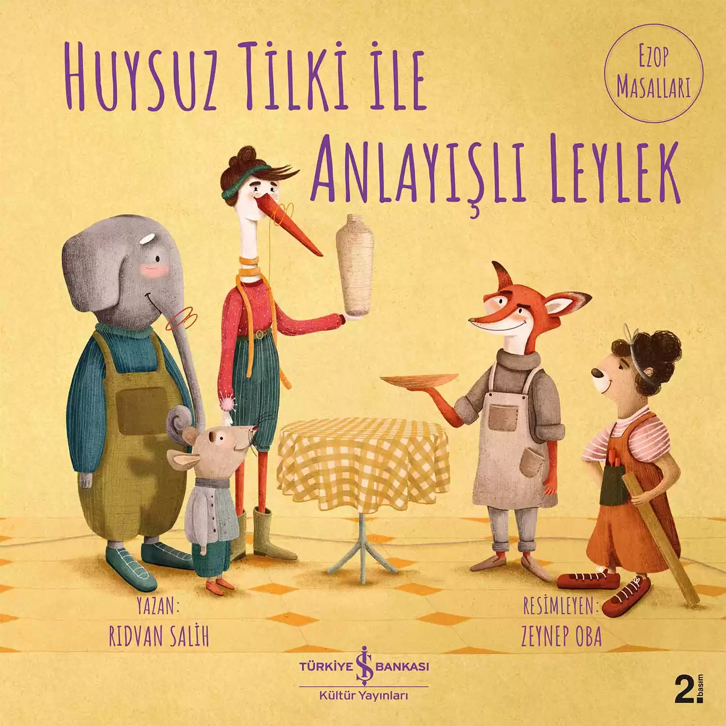 Huysuz Tilki ile Anlayışlı Leylek