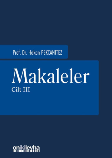 Makaleler - Cilt 3 (Ciltli)
