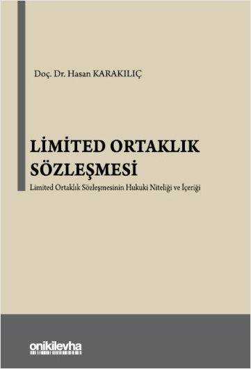 Limited Ortaklık Sözleşmesi (Ciltli)
