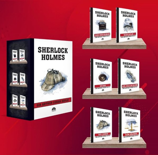 Sherlock Holmes Şapka - 6 Kitap Takım Sherlock Holmes Şapka - 6 Kitap Takım