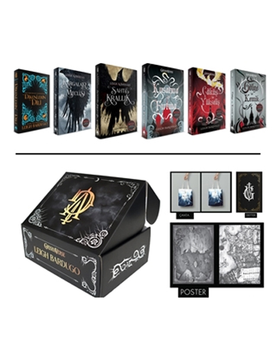 Grisha Verse - Poster-Çanta-Defter Hediyeli 6 Kitap Takım Grisha Verse - Poster-Çanta-Defter Hediyeli 6 Kitap Takım