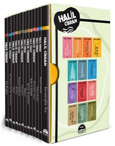 Halil Cibran Kutu Set - 13 Kitap Takım Halil Cibran Kutu Set - 13 Kitap Takım