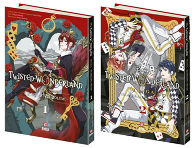 Twisted Wonderland - Heartslabyul  1.ve 2. Bölümü - 2 Kitap Takım