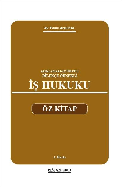 İş Hukuku Öz Kitap