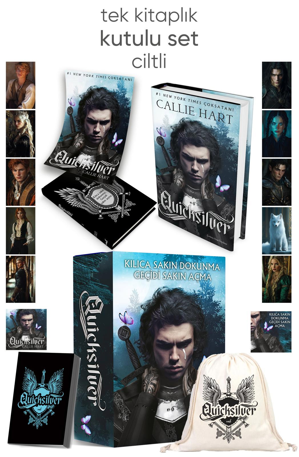 Quicksilver Kutulu Set (Ciltli)