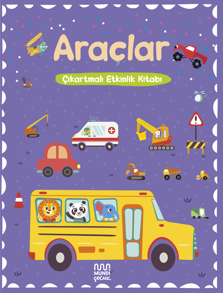 Araçlar Çıkartmalı Etkinlik Kitabı