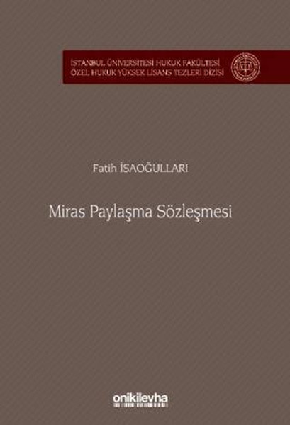 Miras Paylaşma Sözleşmesi