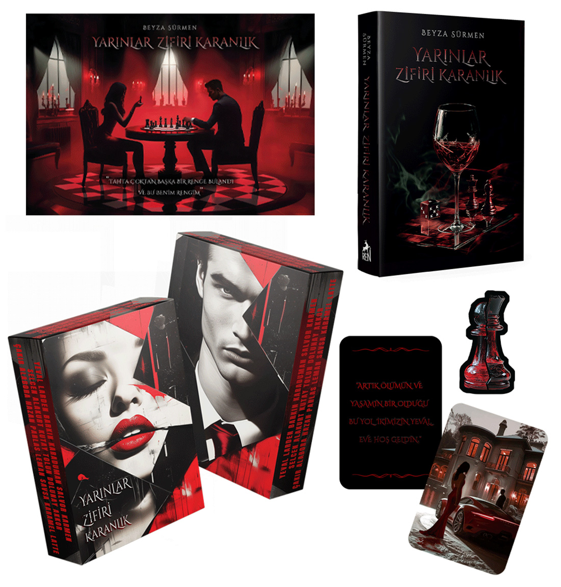 Yarınlar Zifiri Karanlık Set (Ciltli)
