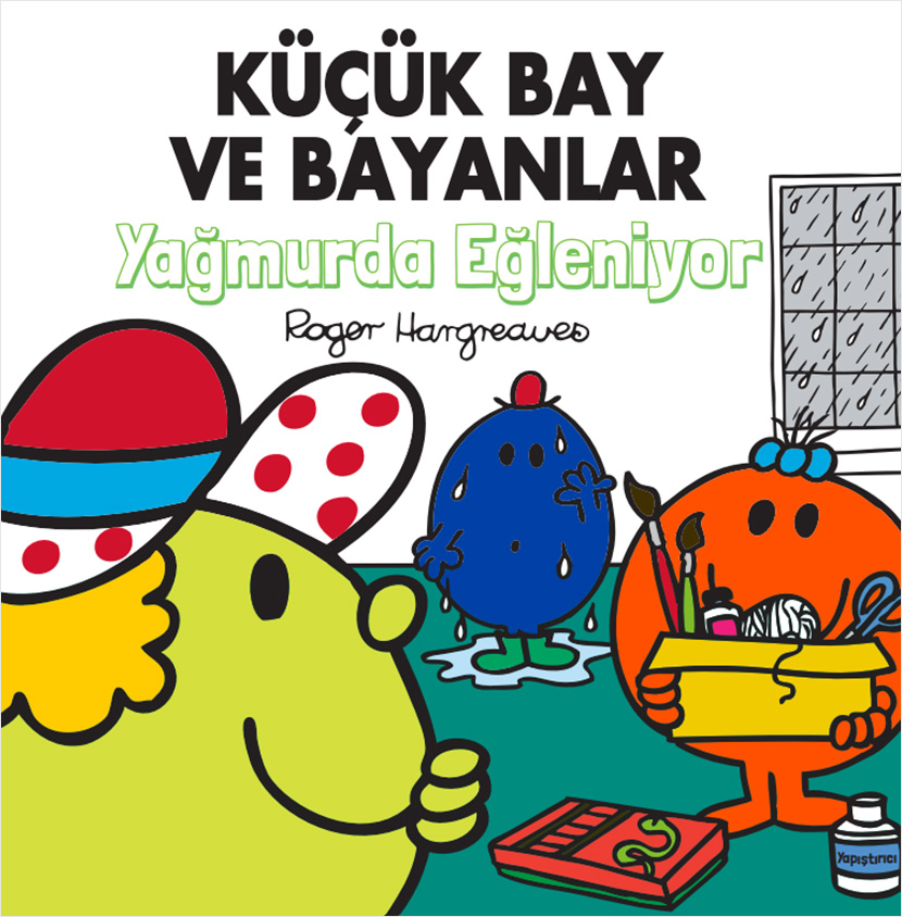 Küçük Bay ve Bayanlar Yağmurda Eğleniyor