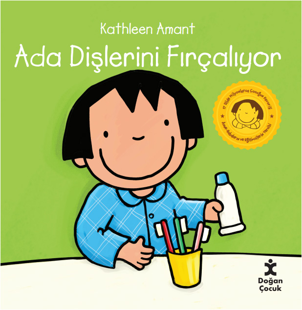 Ada Dişlerini Fırçalıyor