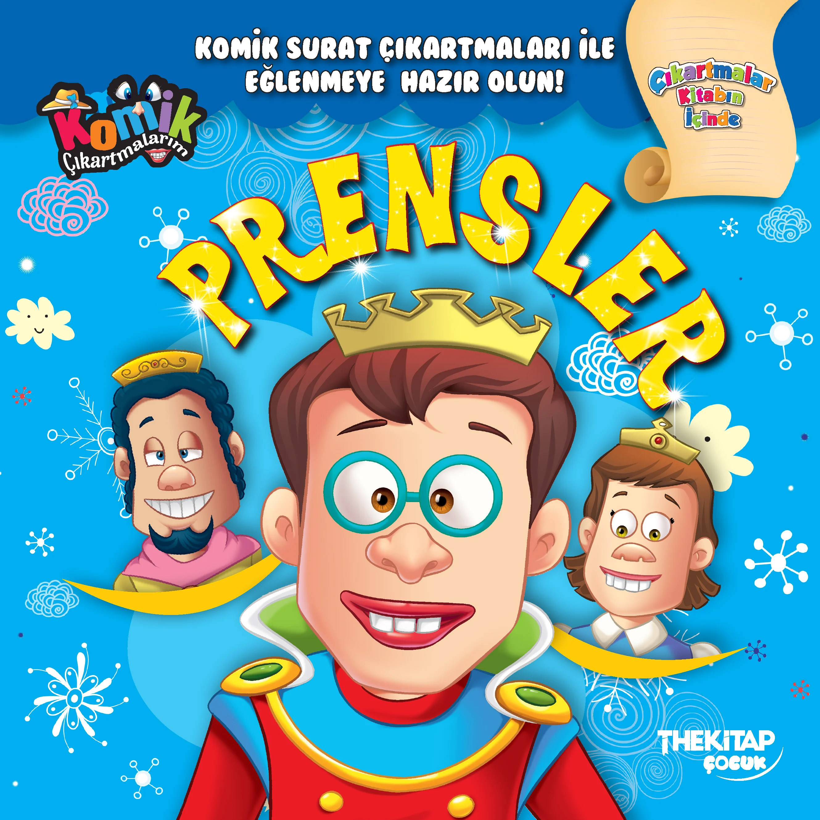 Komik Çıkartmalarım - Prensler